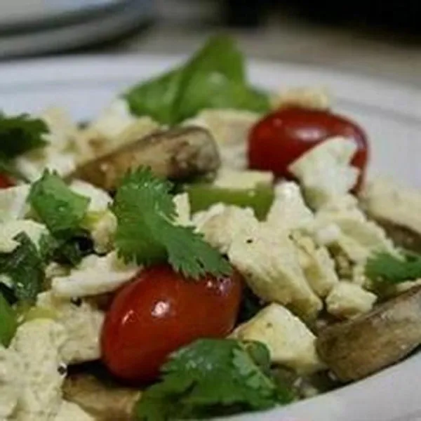 Pittige Tofu Roerei