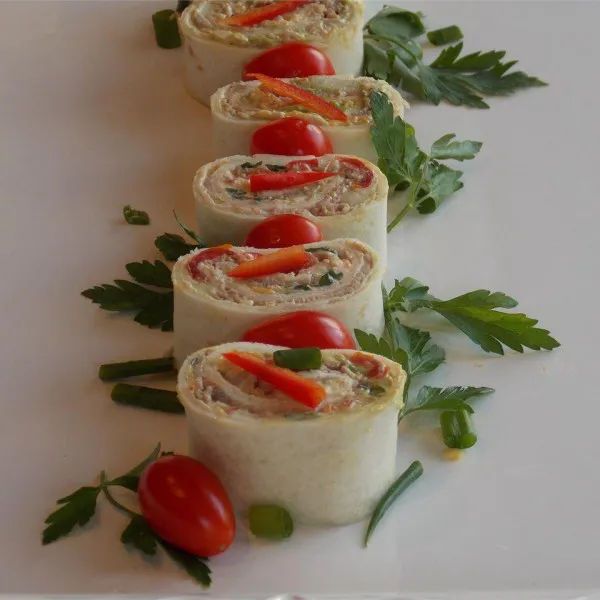 Ranch Ham Rolletjes