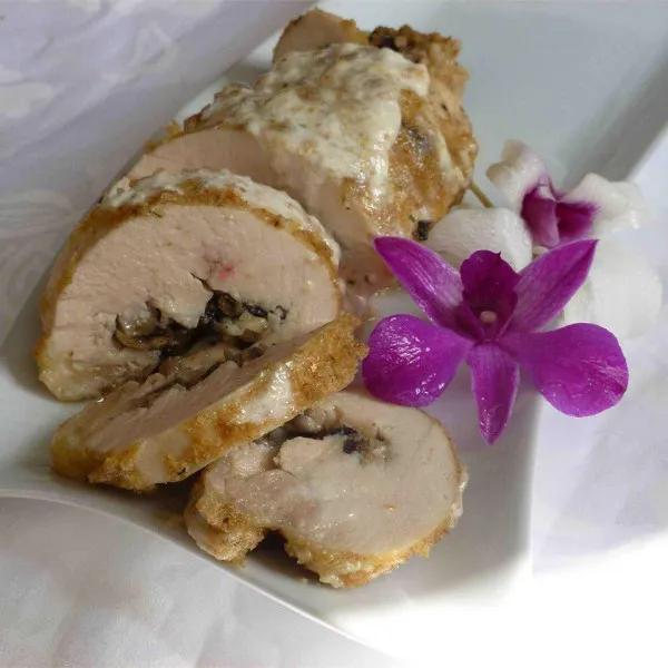 Kiprolls Gevuld met Champignons