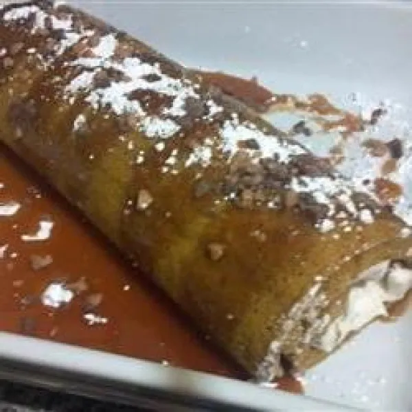 Pompoencake Met Toffee Roomvulling En Karamelsaus