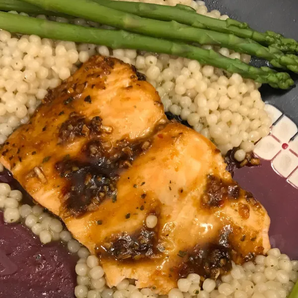 Zalm Met Honing Sriracha