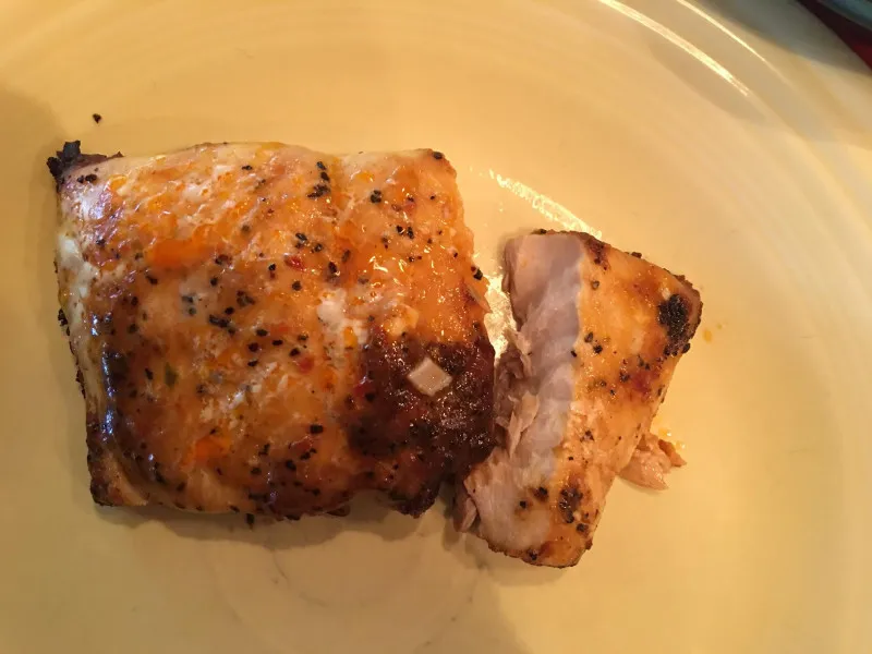Zalm Met Granaatappel Glazuur