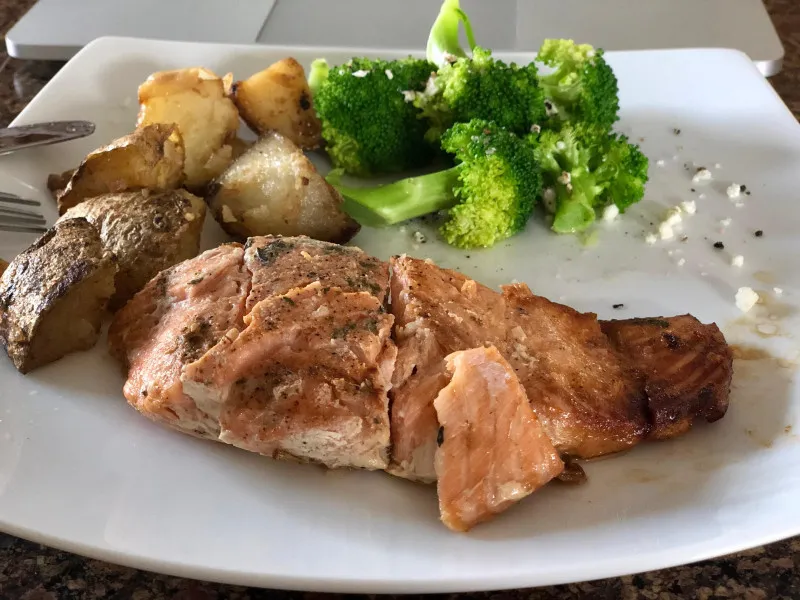 Zalm Met Honing En Soja