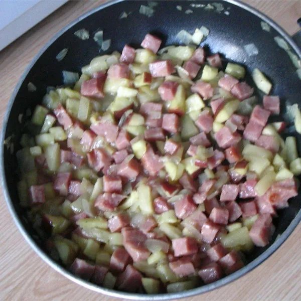 Gebakken Ham En Fruit