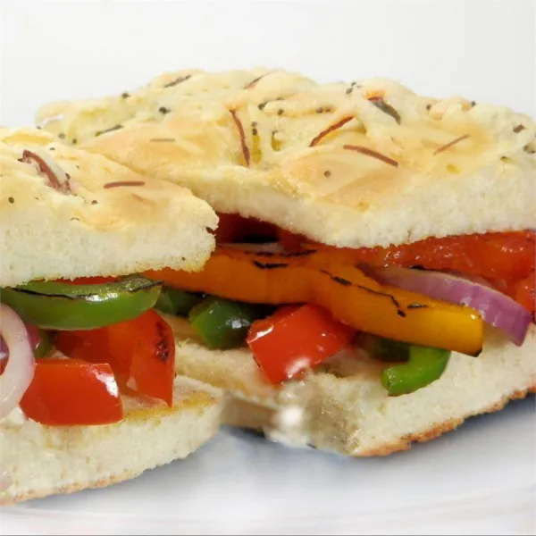 Gegrilde Groenten Sandwich uit Californië