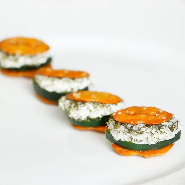 Komkommer Thee Sandwiches