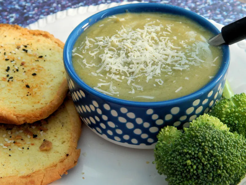 Romige Broccolisoep Zonder Melkproducten