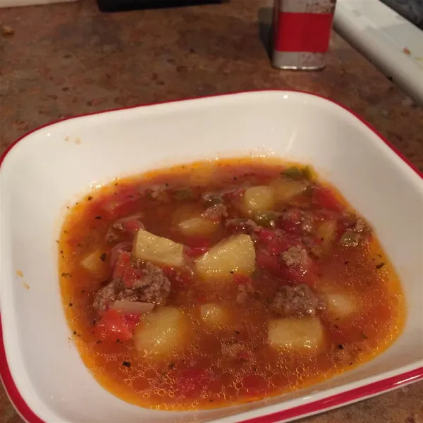 Aardappelsoep Met Schop