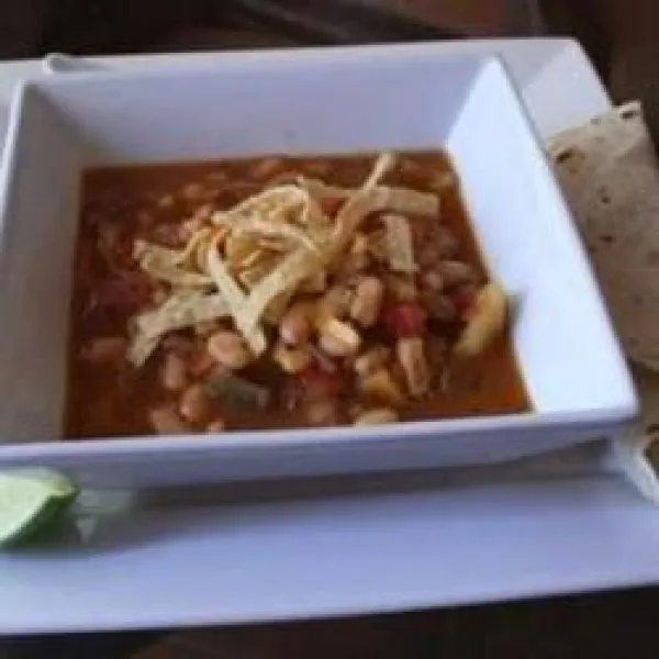 Mexicaanse Bonen- en Pompoensoep
