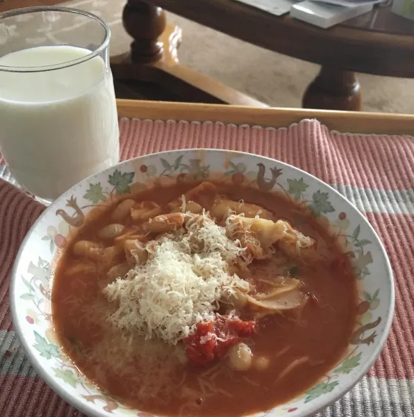 Eenvoudige Tortellini Soep