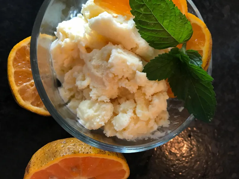Sinaasappel En Ananas Sorbet