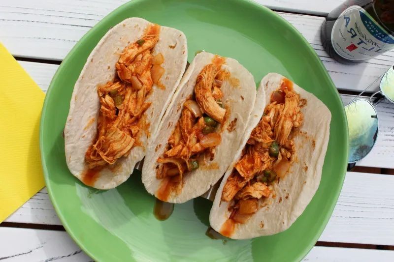 Tacos De Tinga Van Kip Met Barbacoa En Chipotle