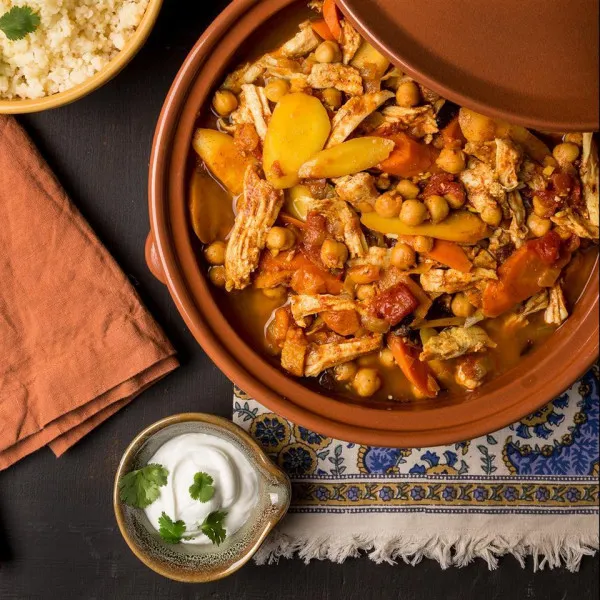 Marokkaanse Kalkoen Tajine