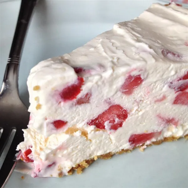 Bevroren Aardbeientaart