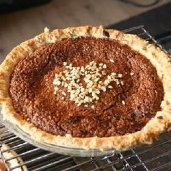 Chocoladetaart Met Noten