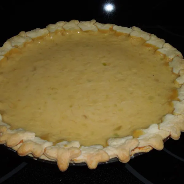 Courgette Crème Taart
