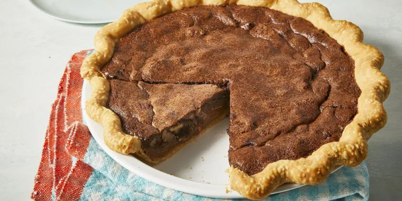 Pecan En Chocolade Espresso Taart