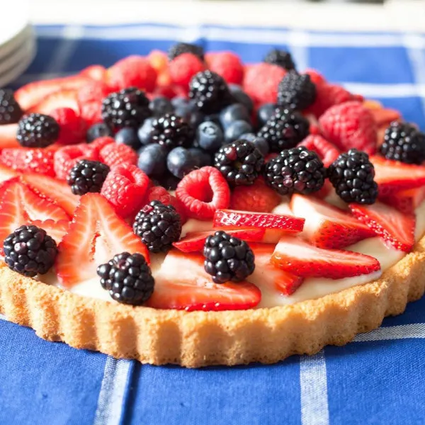 Zomerfruittaart Met Almond Breeze®