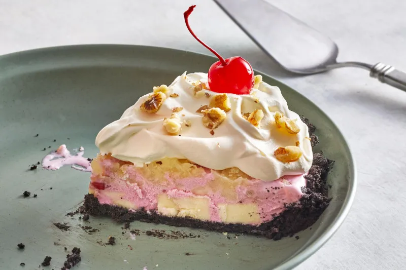 Banana Split IJs Taart