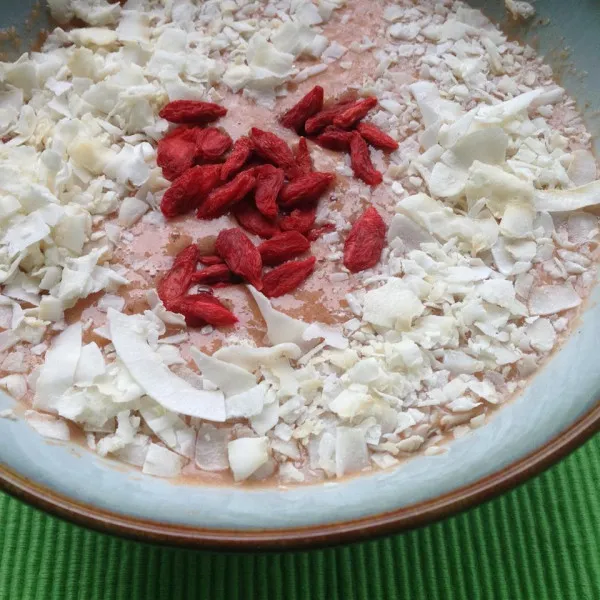 Vegan Smoothie Kom Met Wortel En Banaan