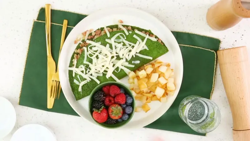 Tortilla Van Groene Eieren En Hasj