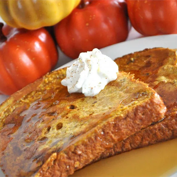 Franse Toast Met Pompoentaart