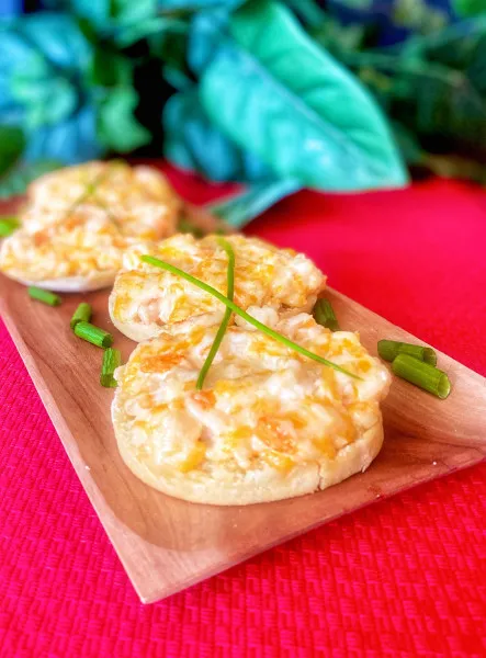 Absoluut heerlijke garnalen tostadas