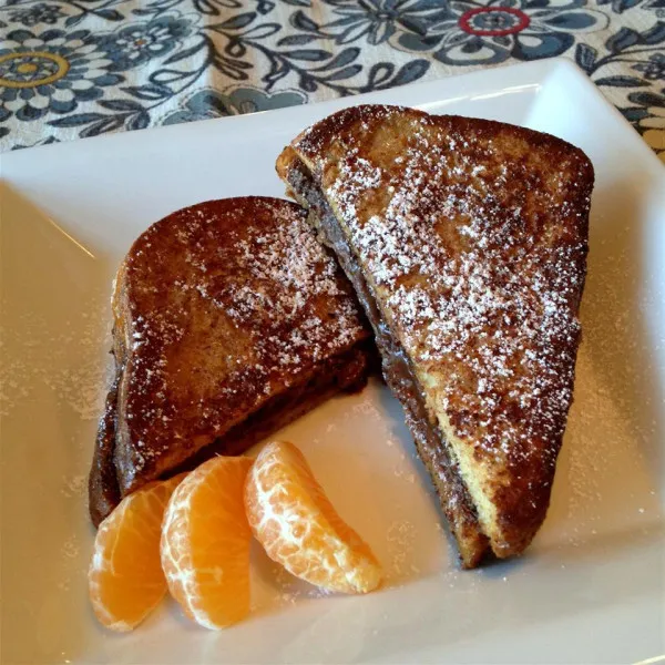 Gevulde Franse Toast Met Nutella®
