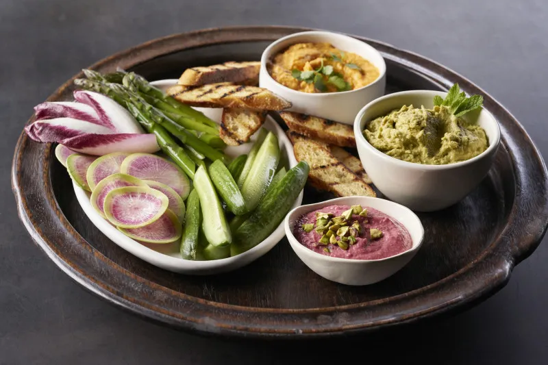 Groenten Dip Trio