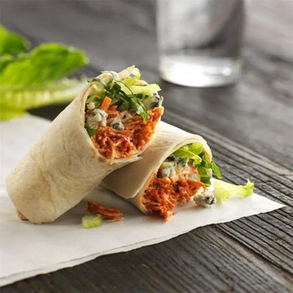 Buffalo Kip Wraps In Slow Cooker